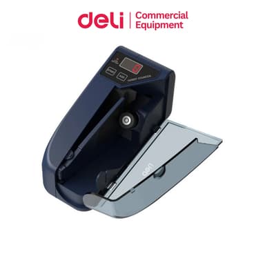 Deli เครื่องนับเงิน นับธนบัตรอัตโนมัติ  ขนาดเล็กพกพาสะดวก นับได้รวดเร็ว ใช้งานง่าย Bill Counter