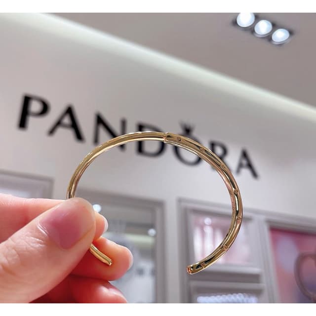 🎁แถมกล่องแถมถุง🎁 ของแท้100% สร้อยข้อมือเงินแท้แบบเปิด รุ่น