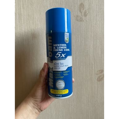 💥โฟมโกนหนวด💥 Max Foam Menthol and Lemon Fresh Cool ขนาด 418 g