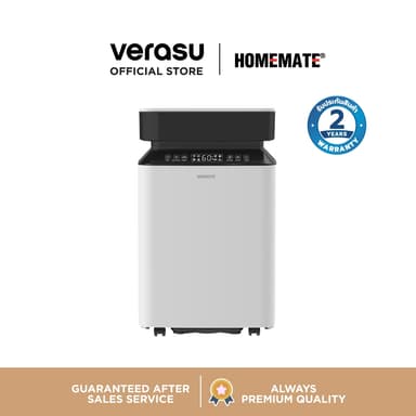 HOMEMATE เครื่องดูดความชื้น 45 ตร.ม.พร้อม HEPA filter และ Wi-Fi รุ่น HOM-16F402