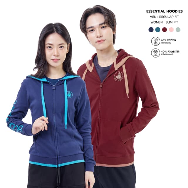 BODY GLOVE ESSENTIAL HOODIE 2026 - เสื้อฮู้ดดี้แขนยาว Essent