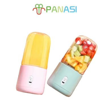 Panasi ไร้สาย 6ใบมีด เครื่องปั่นน้ำผลไม้ พกพา เครื่องปั่นผลไม้ 400ml
