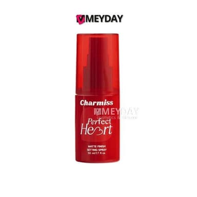 Charmiss Perfect Heart Matte Finish Setting Spray ชาร์มิส เพอร์เฟค ฮาร์ท แมตต์ ฟินิช เซ็ตติ้ง สเปรย์ล็อคเมคอัพ 50 มล.
