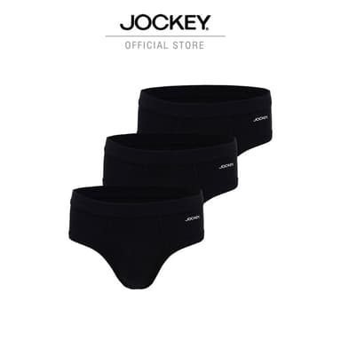 JOCKEY UNDERWEAR กางเกงในชาย VALUE PACK รุ่น KU VL1221 BRIEFS (Pack 3 ชิ้น)