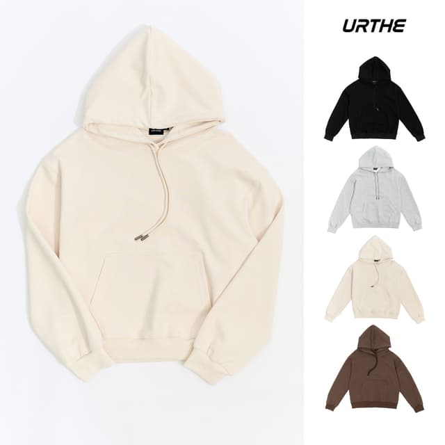 URTHE - เสื้อฮู้ดดี้ Oversize รุ่น LOUNGE OVERSIZED HOODED S