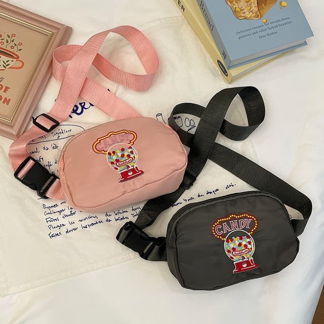 (B-3202)🔥พร้อมส่ง กระเป๋าคาดอก สไตล์เกาหลี เรียบง่าย แฟชั่น