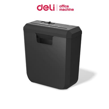 Deli เครื่องทำลายเอกสาร เครื่องย่อยกระดาษ Auto 10L ย่อยละเอียด 6mm ไม่ต้องแกะแม็ก Paper Shredder