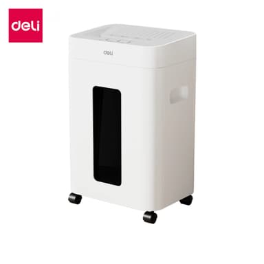 Deli เครื่องทำลายเอกสารอัตโนมัติ 23ลิตร Auto เครื่องย่อยกระดาษ A4 16แผ่น  120นาที Paper Shredder