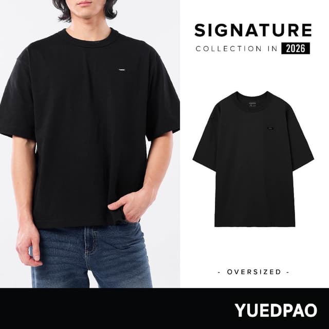 Yuedpao Signature Oversized 2026 ผ้าหนาทรงสวย ยับยากไม่ต้องร