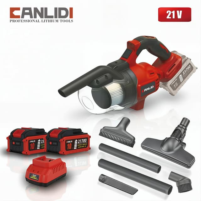 🔥มีสต็อก🔥 CANLIDI เครื่องดูดฝุ่น ไร้สาย MT-21V โวลท์ รุ่น 
