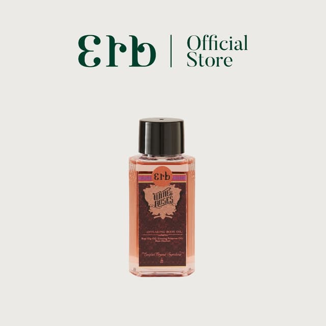 Erb Wine & Roses Anti-Aging Body Oil 50 ml. เอิบ ออยล์บำรุงผ