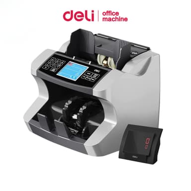 Deli เครื่อง​นับ​แบงค์​ นับธนบัตร มีถึง 4 ระบบ นับเร็วละแม่นยำ ใช้งานง่าย​ Bill Counter