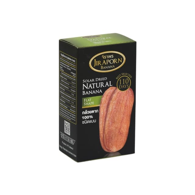 จิราพร กล้วยตาก 100% (ชนิดแบน ขนาด 100g.) - JIRAPORNFOOD