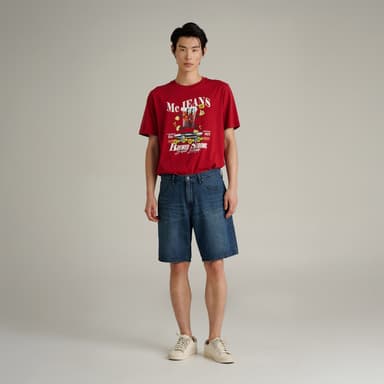 Mc JEANS กางเกงยีนส์ขาสั้น ผู้ชาย เอวกลาง MAJZ088 มีให้เลือก 2 สี