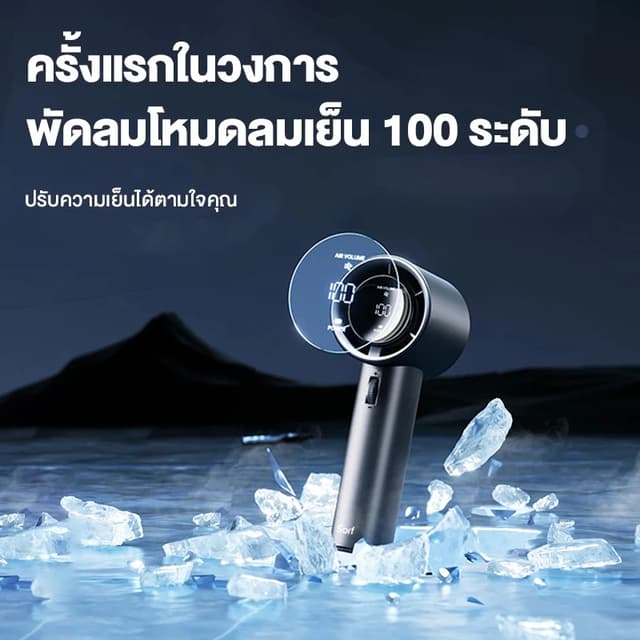 Sorf Protable Handheld Fan A18 Pro พัดลมพกพา พัดลมมือถือ 100