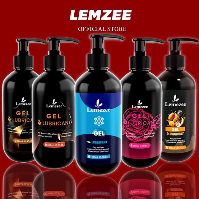 Lemezee เจลหล่อลื่นสูตรน้ำ 300ml กลิ่นหอม Romantic ซีรีส์กลิ