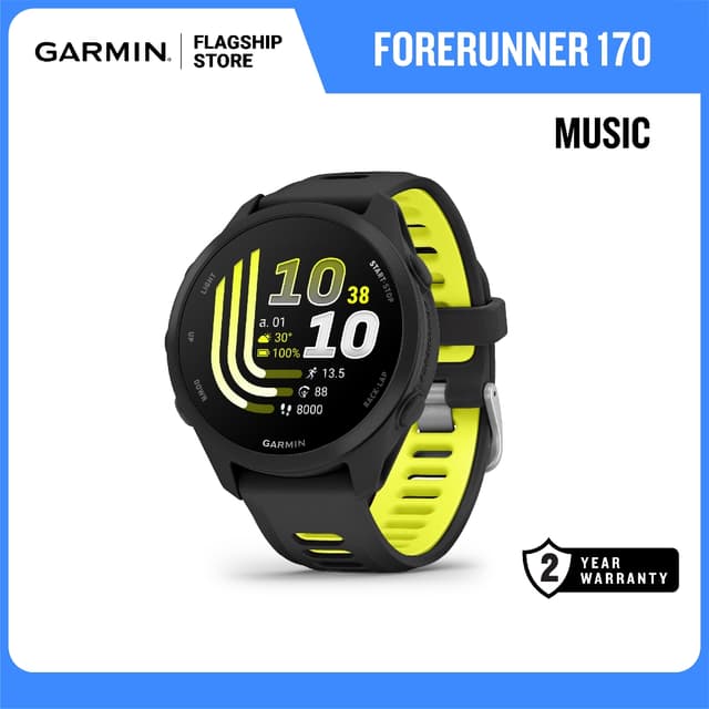 Garmin Forerunner 170 Music นาฬิกาสมาร์ทวอทช์ รับประกันศูนย์