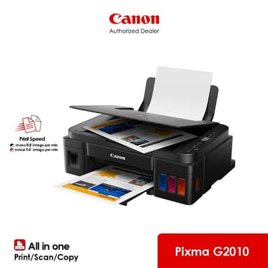 [จำกัด 2 เครื่อง/ออเดอร์] Canon เครื่องพิมพ์มัลติฟังก์ชันอิงค์เจ็ท รุ่น PIXMA G2010