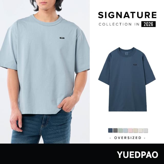 Yuedpao Signature Oversized 2026 ผ้าหนาทรงสวย ยับยากไม่ต้องร