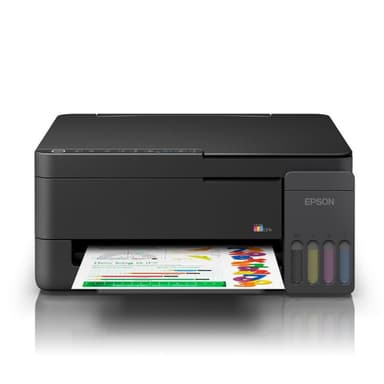 Epson EcoTank L3350 AIO Wi-Fi เครื่องปริ้นเตอร์อิงค์เจ็ท 3 IN 1 หมึกแท้ 1ชุดพร้อมใช้ [ประกันศูนย์2ปี]