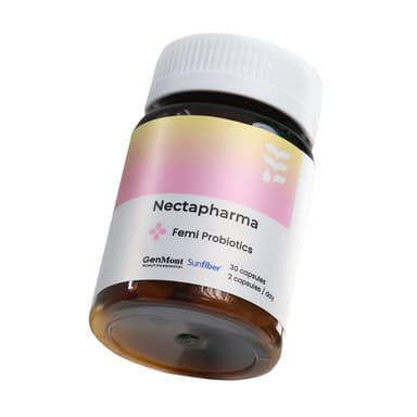 Nectapharma Femi Probiotics เนคตาฟาร์มา เฟมิ โพรไบโอติกส์ วิตามินแคร์ซิส