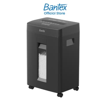 [ฟรีของแถม] Bantex เครื่องย่อยเอกสาร 23L เครื่องทำลายกระดาษ 8แผ่น/ครั้ง เสียงเงียบ Paper Shredder