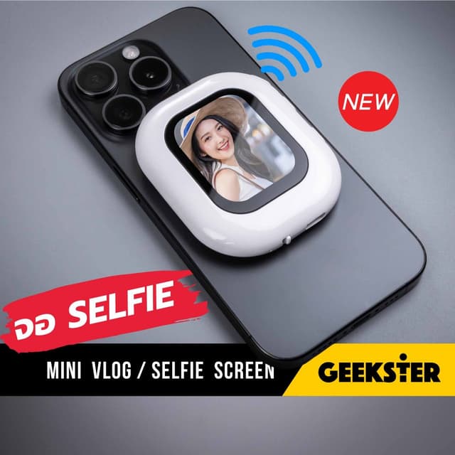 จอ Mini Vlog Selfie Screen จอเซลฟี่ แม่เหล็ก magsafe magneti