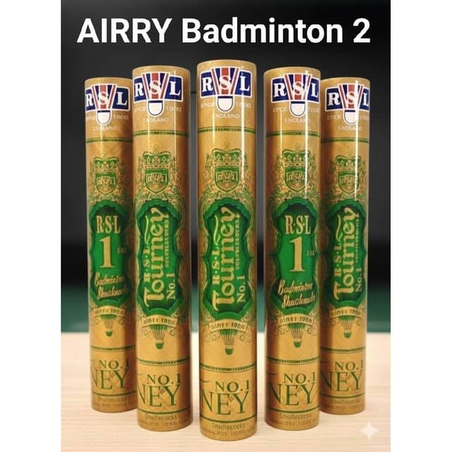 ลูกแบดมินตัน RSL Gold No.1 ของแท้ 100% (Malaysia)  มีส่งด่วน