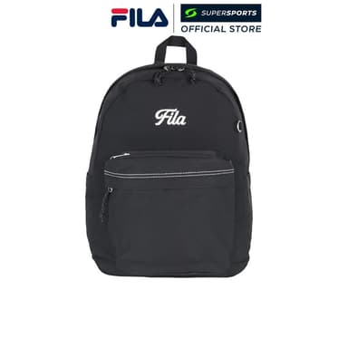FILA Retro กระเป๋าเป้ผู้ใหญ่ สีดำ